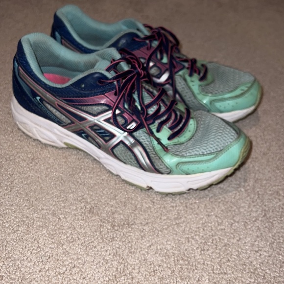 Asics Gel Blue/Pink Sneakers - Picture 2 of 12